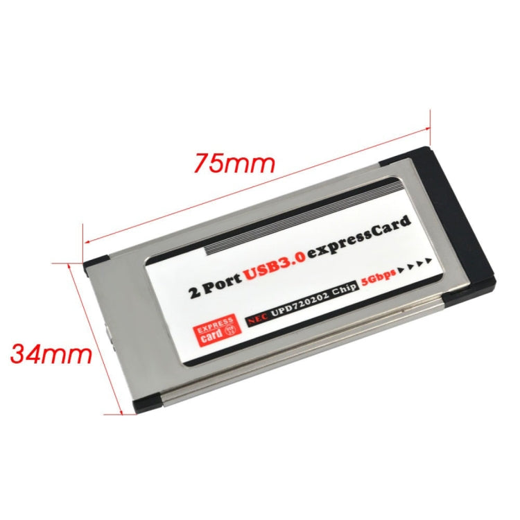 2 порта USB 3.0 5 Гбит/с PCI 34 мм слот Express Card для ноутбука / ноутбука