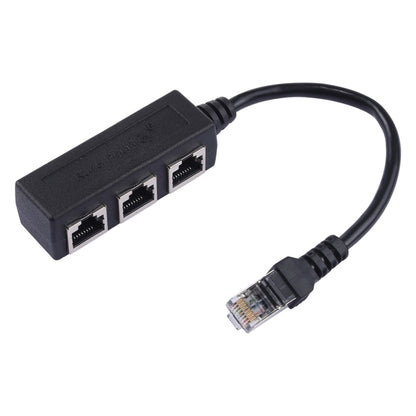 Сетевой удлинитель-разветвитель RJ45 для локальной сети Ethernet с 1 на 3 розетки