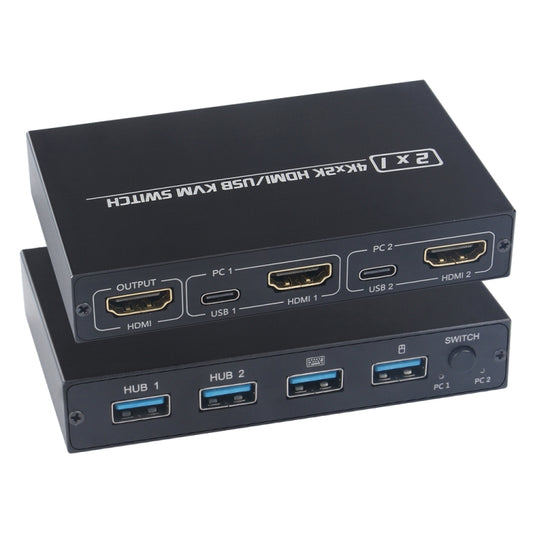 AM-KVM201CL 2x1 4Kx2K HDMI / USB / KVM-коммутатор