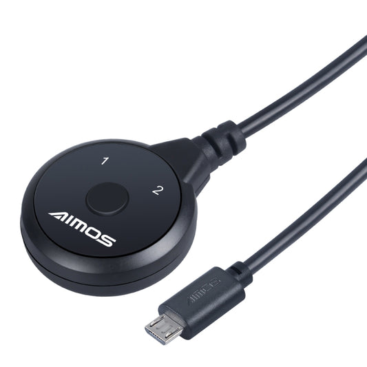Устройство совместного использования коммутатора AIMOS AM-SH1. Удлинитель кабеля с одной кнопкой.