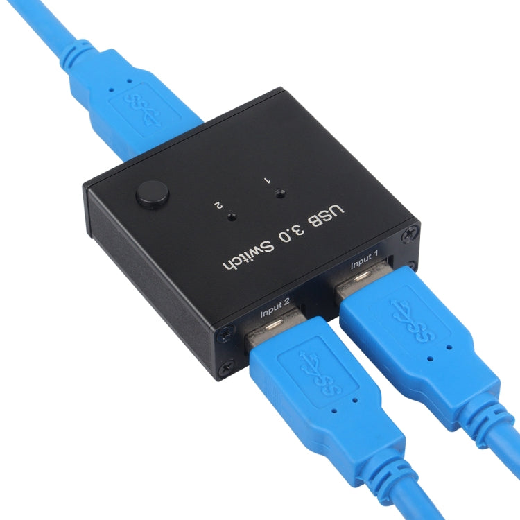Коммутатор USB 3.0 AM-U301 с 2 входами и 1 выходом