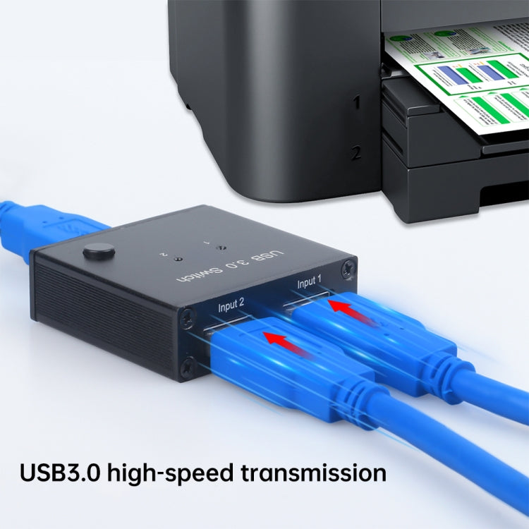 Коммутатор USB 3.0 AM-U301 с 2 входами и 1 выходом