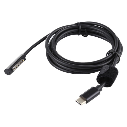 Блок питания USB-C/Type-C, кабель для быстрой зарядки PD 65 Вт для Microsoft Surface Pro 2, длина кабеля: 1,5 м