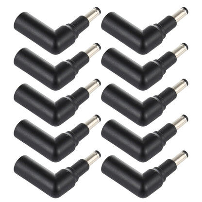 10 PCS 4.5 x 3.0mm Female to 4.8 x 1.7mm Male Plug Elbow Adapter Connector