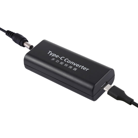 Адаптер питания DC 5,5 x 2,1 мм (гнездо) на USB-C/Type C (гнездо) с кабелем USB-C/Type C длиной 30 см
