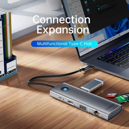 ORICO PW11-8PC Type-C / USB-C 8-in-1 5Gbps Multifunction Docking Station