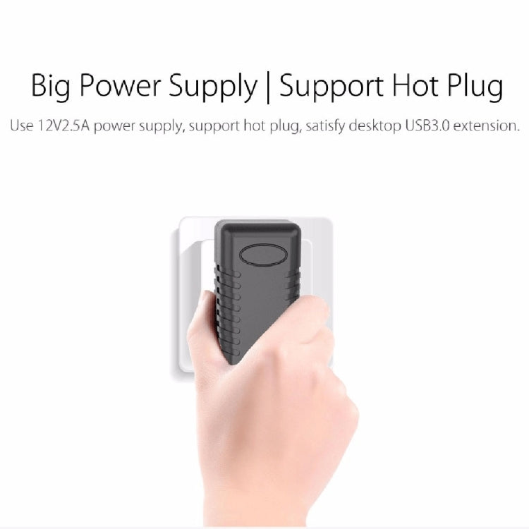 ORICO A3H7 алюминиевый высокоскоростной концентратор USB 3.0 на 7 портов с блоком питания 12 В/2,5 А для ноутбуков
