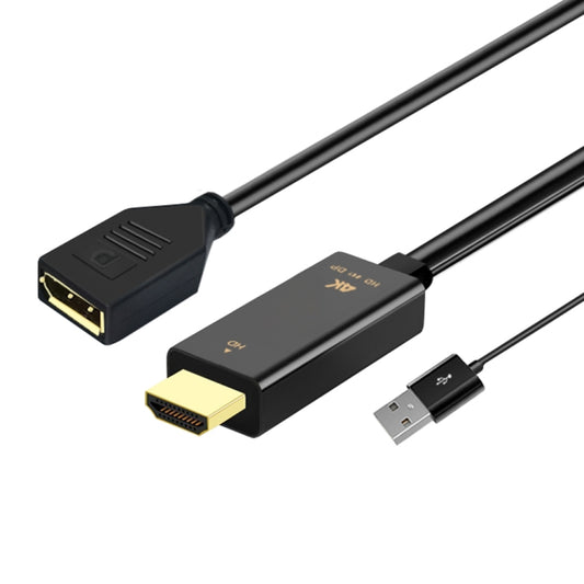 Кабель-адаптер H146 HDMI (штекер) + USB 2.0 (штекер) - DisplayPort (гнездо), длина: 25 см