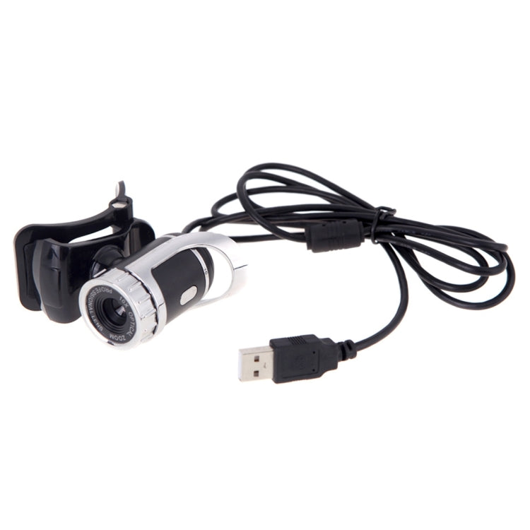 Веб-камера A859 480 пикселей HD 360 градусов, USB 2.0, ПК-камера со звукопоглощающим микрофоном для компьютера или ноутбука, длина кабеля: 1,4 м