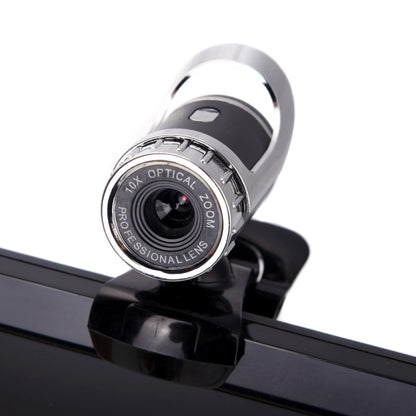 Веб-камера A859 480 пикселей HD 360 градусов, USB 2.0, ПК-камера со звукопоглощающим микрофоном для компьютера или ноутбука, длина кабеля: 1,4 м