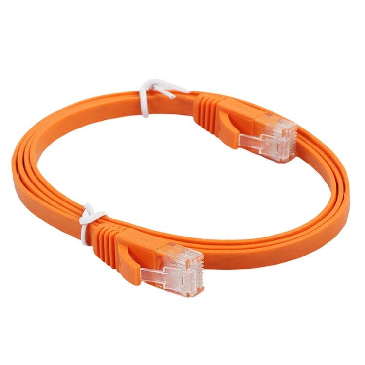 1m CAT6 Ultra-thin Flat Ethernet Network LAN Cable, Patch Lead RJ45