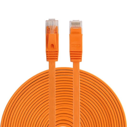 Ультратонкий плоский сетевой кабель Ethernet CAT6 длиной 15 м, соединительный кабель RJ45