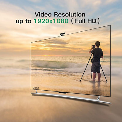 Кабель-адаптер UGREEN MM119 1080P Full HD VGA - DVI (24+1) «папа - мама» для компьютера, ПК, ноутбука, HDTV, проектора, DVD-видеокарты и других устройств с поддержкой VGA / DVI, длина кабеля: 50 см