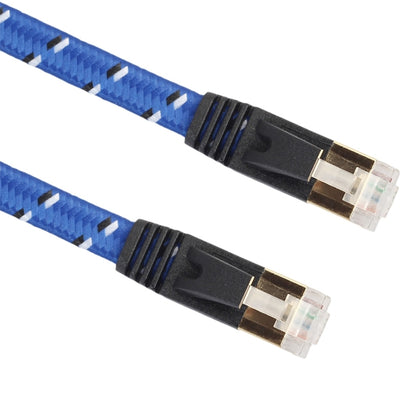Позолоченный сверхплоский патч-корд CAT-7 10 Gigabit Ethernet длиной 1,8 м для локальной сети модема-маршрутизатора, оснащенный экранированным разъемом RJ45