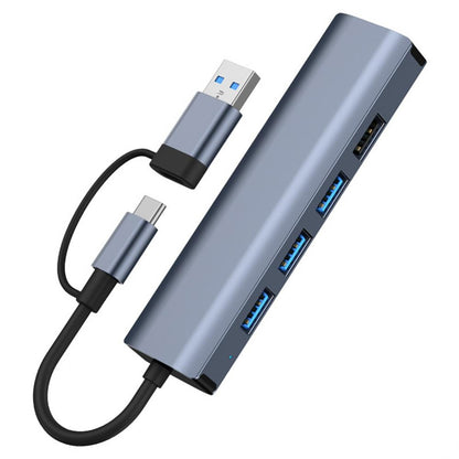 BYL-2208TU 5 в 2 USB + USB-C / Type-C - USB Многофункциональная док-станция-концентратор Адаптер