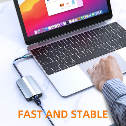 BYL-2112 5-в-1 USB-C / Type-C - USB Многофункциональная док-станция-концентратор Адаптер