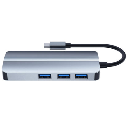 BYL-2209 6-в-1 USB-C / Type-C - USB Многофункциональная док-станция-концентратор Адаптер