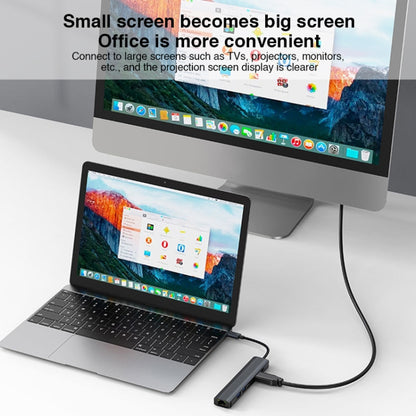 BYL-2303 7-в-1 USB-C / Type-C - USB Многофункциональная док-станция-концентратор Адаптер