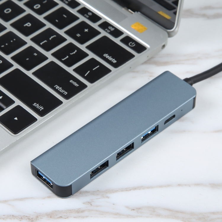 BYL-2301T 5-в-1 USB-C / Type-C - USB Многофункциональная док-станция-концентратор Адаптер