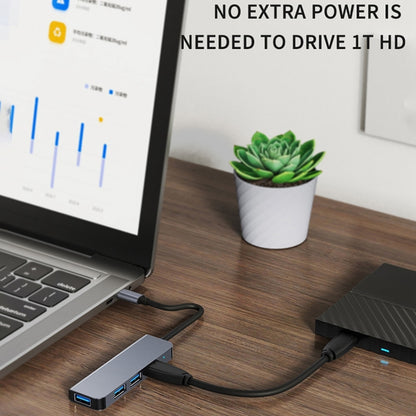 BYL-2301T 5-в-1 USB-C / Type-C - USB Многофункциональная док-станция-концентратор Адаптер