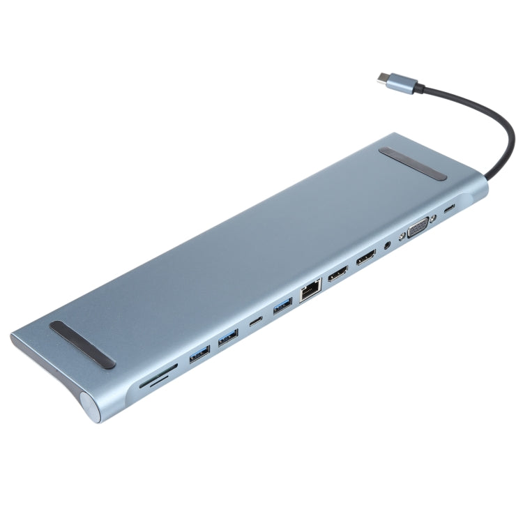BYL-2003U2 12-в-1 USB-C / Type-C - USB Многофункциональная док-станция-концентратор Адаптер