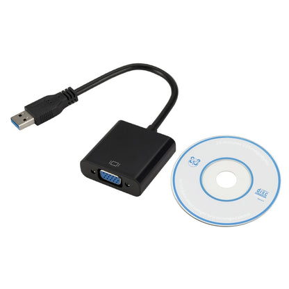Кабель-конвертер для внешней видеокарты USB3.0 - VGA, разрешение: 1080P