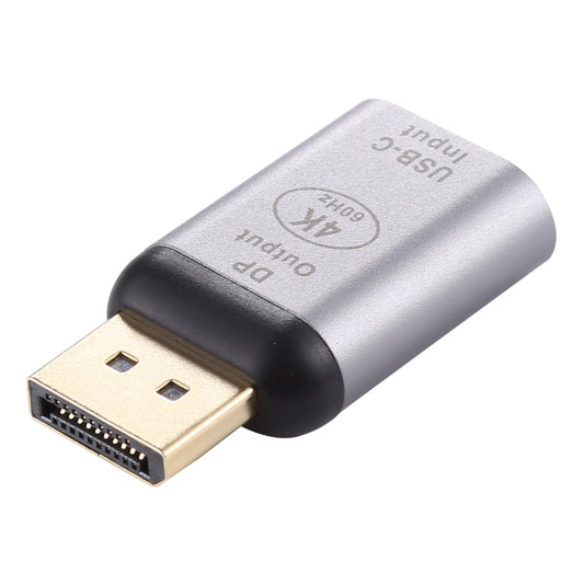 Type-C / USB-C Female to Big DP Male Aluminium Alloy Adapter