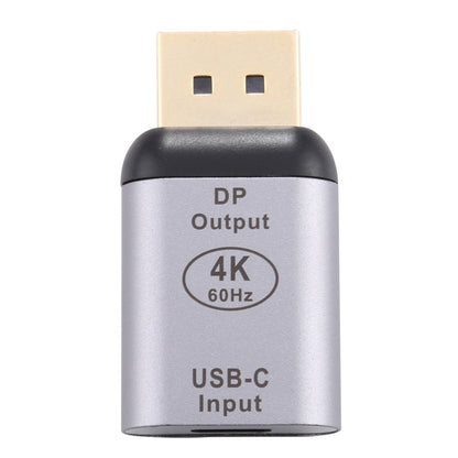 Type-C / USB-C Female to Big DP Male Aluminium Alloy Adapter