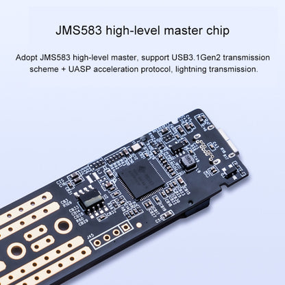 Корпус для твердотельного накопителя ORICO PBM2 NVMe M.2, тип C, USB 3.1, жесткий диск (10 Гбит/с)