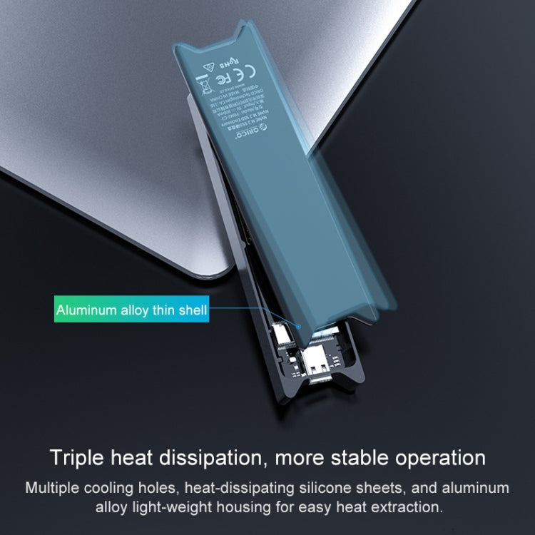 Корпус для твердотельного накопителя ORICO PBM2 NVMe M.2, тип C, USB 3.1, жесткий диск (10 Гбит/с)