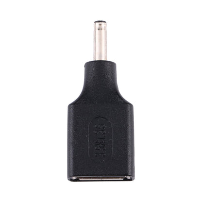 10 PCS 3.5x1.35mm Male to USB Female Adapter Connector