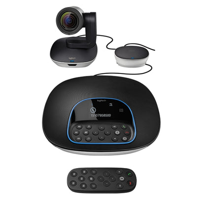 Камера Logitech CC3500e HD 1080P для онлайн-видеоконференций в формате Business Class, вилка ЕС