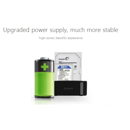 Док-станция для жестких дисков ORICO 6228US3 2,5/3,5 дюйма SATA HDD/SSD с 2 отсеками USB 3.0