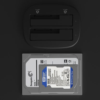 Док-станция для жестких дисков ORICO 6228US3 2,5/3,5 дюйма SATA HDD/SSD с 2 отсеками USB 3.0
