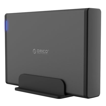Корпус для мобильного жесткого диска ORICO 7688C3 8 ТБ, 3,5 дюйма, USB-C/Type-C, со съемным основанием, длина кабеля: 1 м