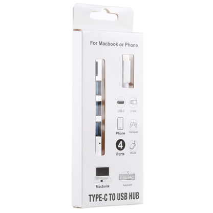 T-818 TF + 3 x USB 3.0 - USB-C / Type-C HUB-адаптер