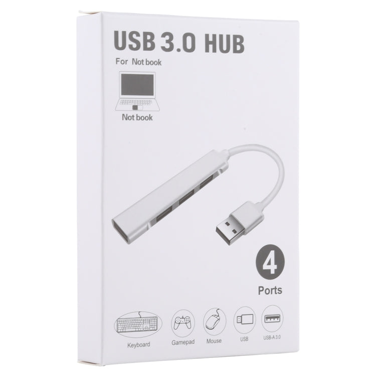 Адаптер-концентратор из алюминиевого сплава A-809 с 4 портами USB 3.0 на USB 3.0