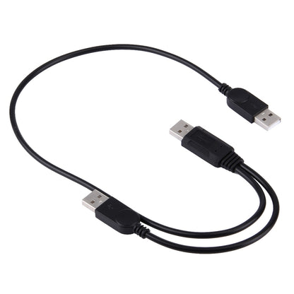 Кабель 2 в 1 USB 2.0 «папа» на 2 двух USB «папа» для компьютера/ноутбука, длина: 50 см