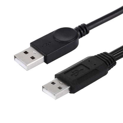 Кабель 2 в 1 USB 2.0 «папа» на 2 двух USB «папа» для компьютера/ноутбука, длина: 50 см
