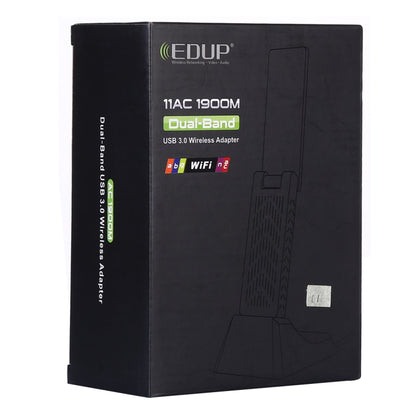 Внешняя сетевая карта EDUP EP-AC1675 AC1900 Мбит/с 2,4 ГГц и 5,8 ГГц, двухдиапазонный USB 3.0 WiFi