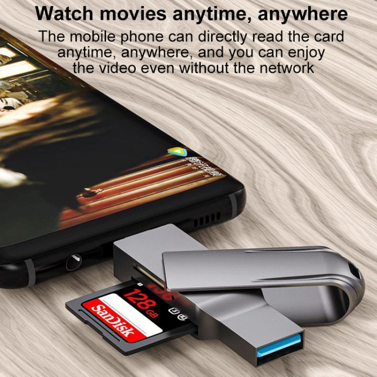 Многофункциональный картридер 2 в 1 USB-C / Type-C - USB 3.0
