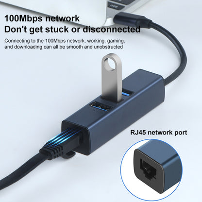 RDS 6307-4 USB-C / Type-C на USB3.0 + три USB2.0 концентратор 4 в 1