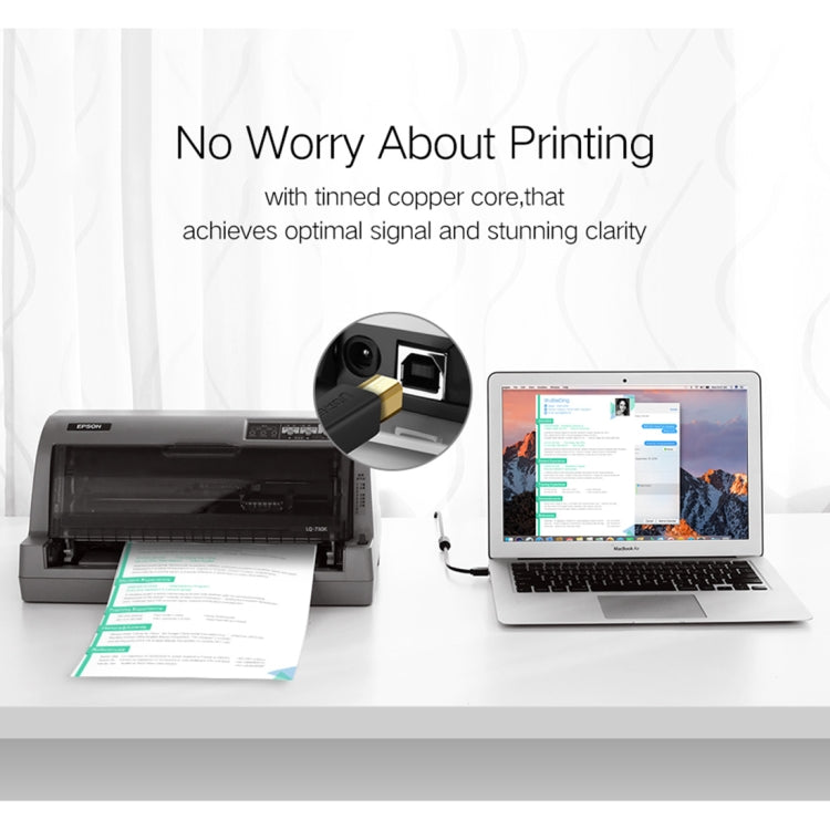 For Canon, Epson, HP, Cable Length: 1.5m