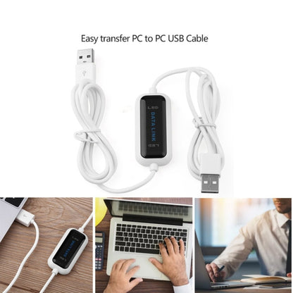 Высокоскоростной USB-кабель для передачи данных между ПК и ПК, длина: 1,75 м