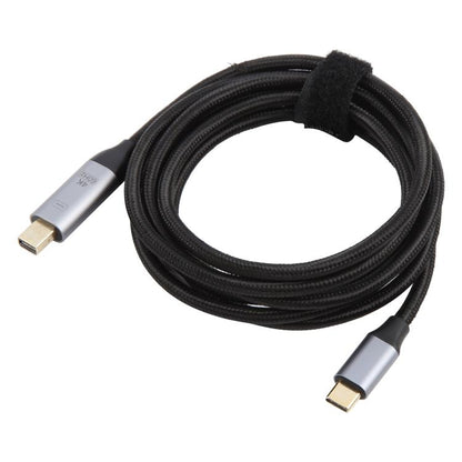 Кабель-адаптер USB-C/Type-C (штекер) на Mini DP (штекер) 4K 60 Гц, длина: 1,8 м