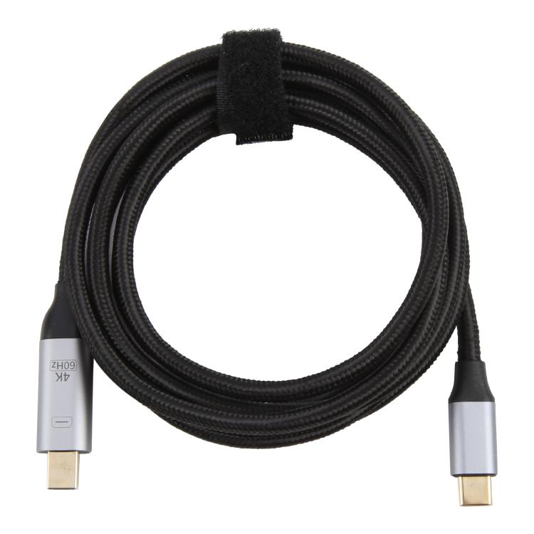 Кабель-адаптер USB-C/Type-C (штекер) на Mini DP (штекер) 4K 60 Гц, длина: 1,8 м