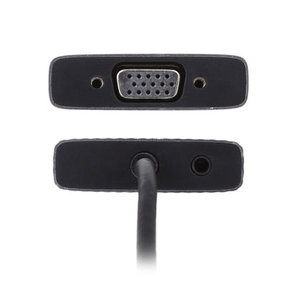 7 In 1 Dual USB 3.0 + TF/SD + HDMI/VGA + 3.5mm Jack + Type-C / USB-C Multi-function USB-C Dock Station