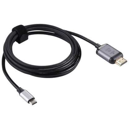 4K 60Hz C tipa / USB-C vīriešu un HDMI vīriešu adaptera kabelis, garums: 1,8 m