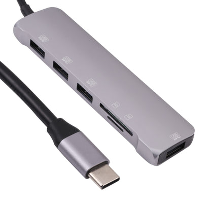 6 vienā daudzfunkcionāla C tipa / USB-C adaptera dokstacija