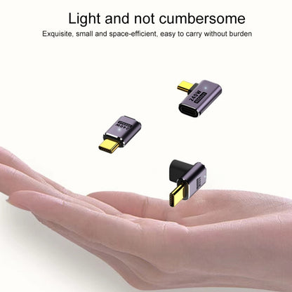 Адаптер USB-C/Type-C (мама) на USB-C/Type-C (мама) 40 Гбит/с, 240 Вт, прямой, с подсветкой